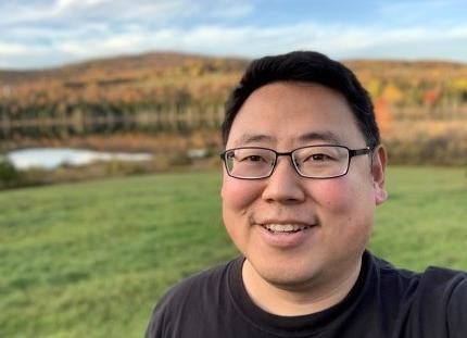 Dr. Cheng-Chiang Wu in an autumn landscape