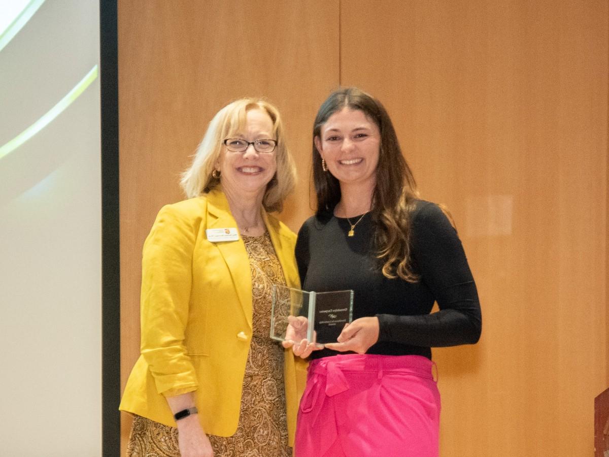 Dean Nowak at Leadership Award Ceremony 